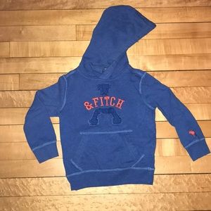 Boys 3/4 Abercrombie Hooded Sweatshirt